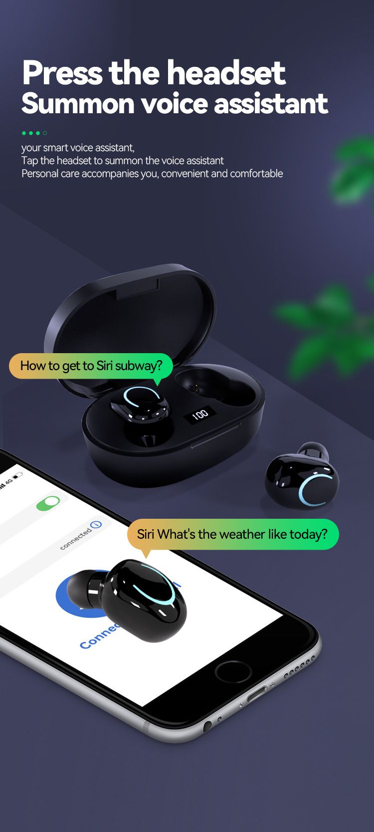Nuovo X12 Auricolare Bluetooth wireless Display digitale 5.3TWS Mini auricolari Auricolari sportivi Auricolare Bluetooth in-ear_voghion.com