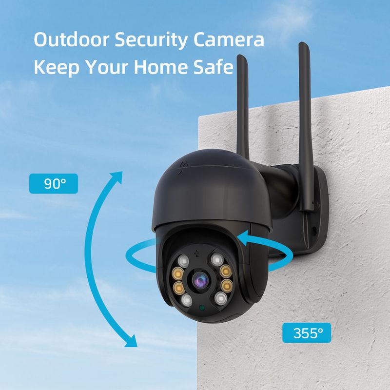Icsee4K8MP Wireless WiFi Network Surveillance Camera Ball Machine PTZ Ball Machine 2 Inches Xiongmai_voghion.com