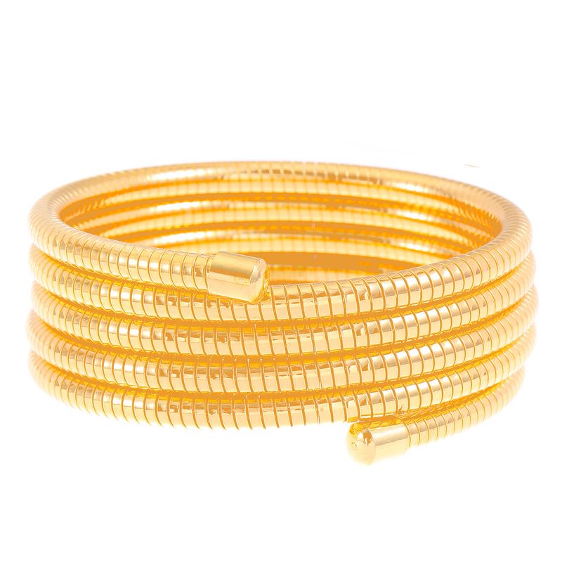 Exaggerated Multi-layer Elastic Anti-tangle Design Niche Style Elegant Wrap Bracelet Jewelry For Women_voghion.com