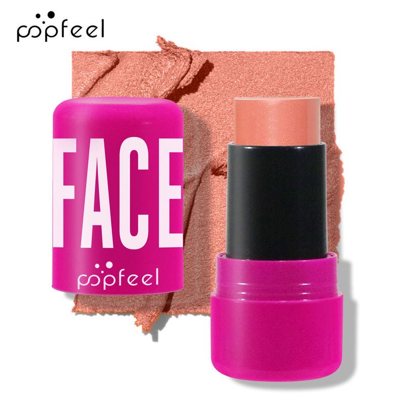 Bronzer & Highlighter Hit POPFEEL Multifunktions-Konturstift Aufhellender Schattenstift Natürlicher dreidimensionaler Highlighter-Rougestift_voghion.com