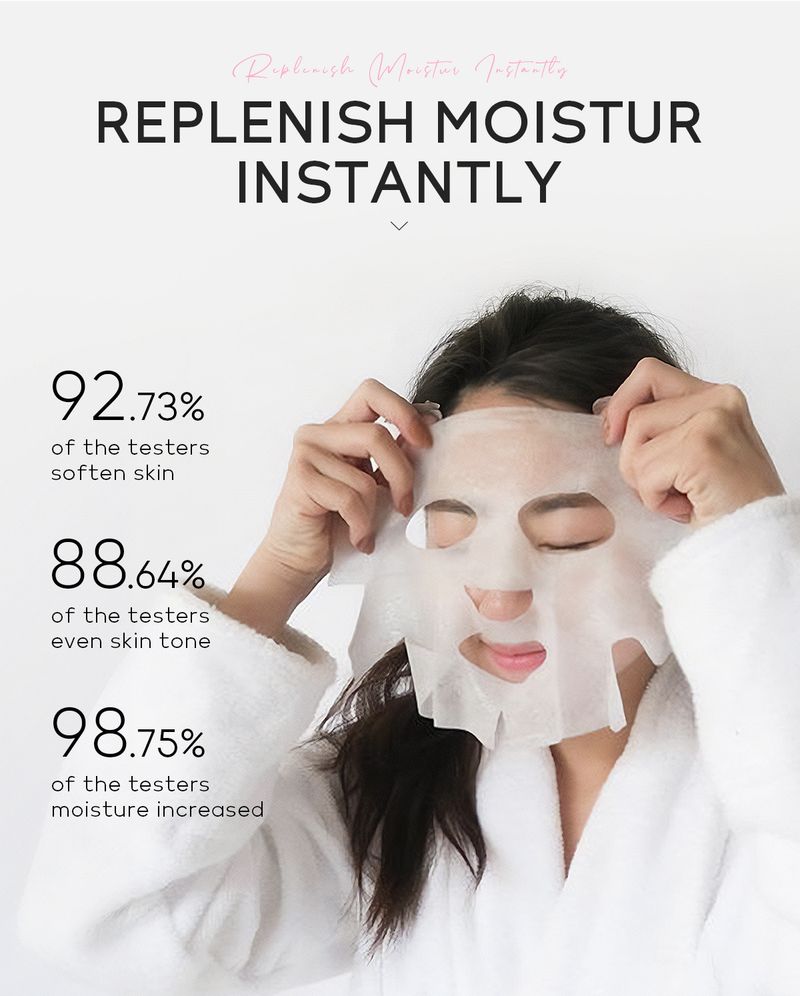 LAIKOU Sakura Moisturizing Mask 25g Hydrating Moisturizing Skin Brightening Moisturizing_voghion.com