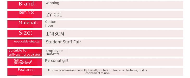 Work permit badge hanging rope metal clip hanging rope 1*45cm foreign trade exhibition certificate hanging with coarse cotton factory brand rope whole_voghion.com