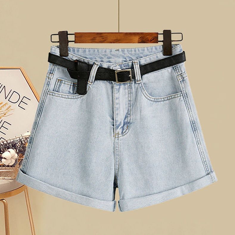 Ropa de mujer, tallas grandes, trajes de verano para mujer, novedad de 2024, camiseta con protección solar, chaleco, pantalones cortos vaqueros ajustados que combinan con todo, traje de tres piezas_voghion.com