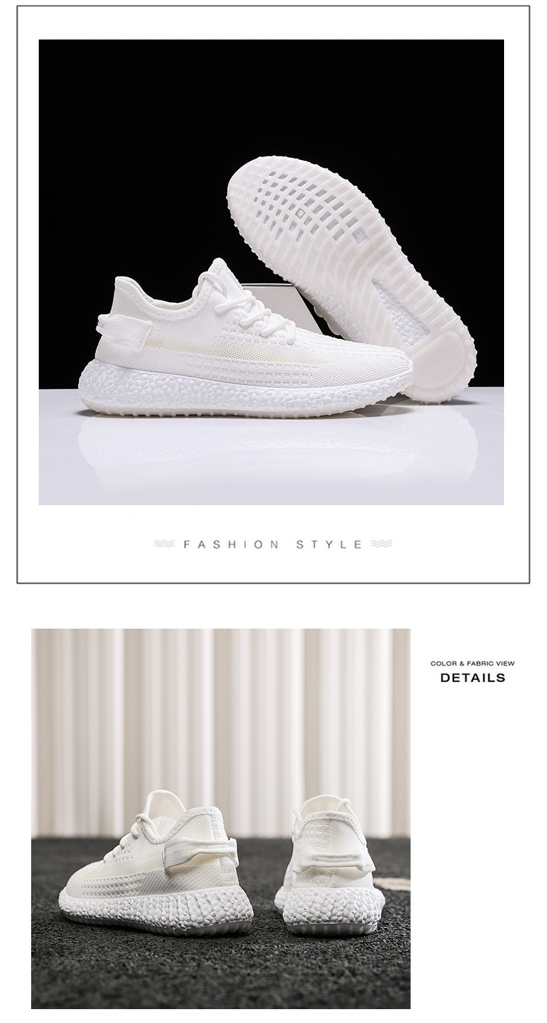 2023 summer men's shoes Korean style trendy sports shoes color-changing flying woven shoes mesh breathable men's shoes all-match casual shoes_voghion.com