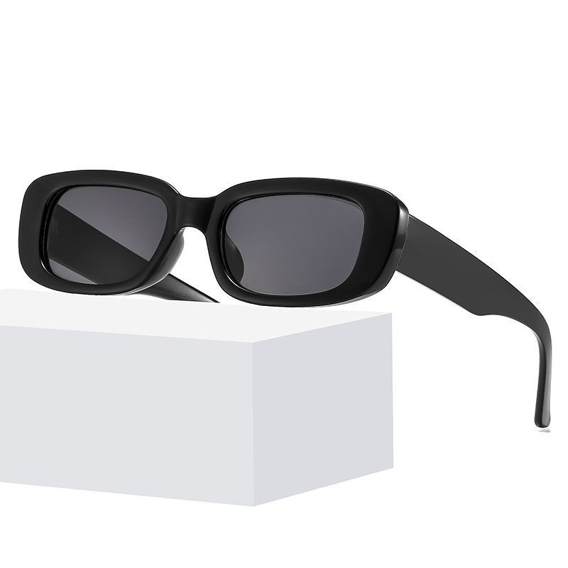 2025 Personality Rectangular Sunglasses Men's Tide High Definition Dancing Sunglasses Women's Glasses_voghion.com