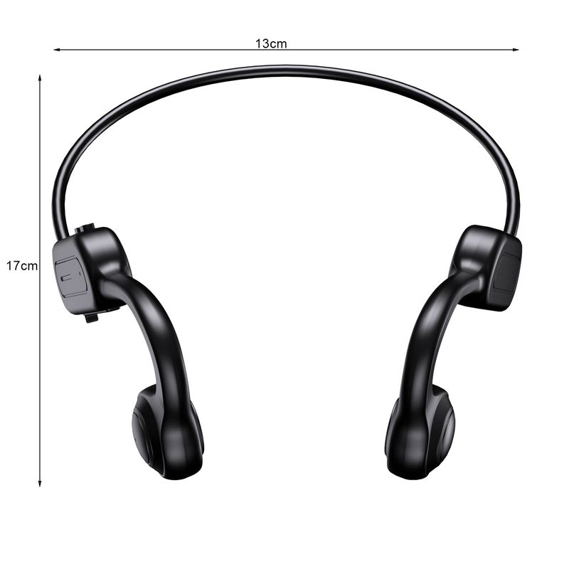 Q88 Wireless Earphone Ear Hook Noise Reduction Comfortable Bone Conduction Built-in Microphone Sports Stereo_voghion.com