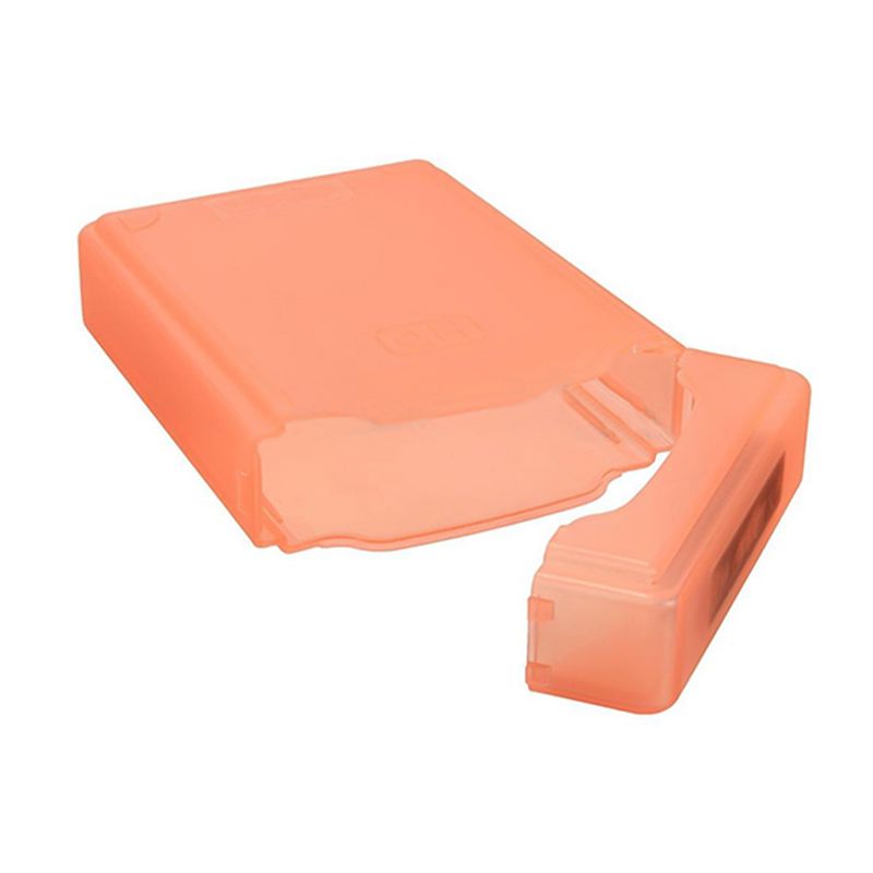 3,5 polegadas de plástico à prova de poeira IDE SATA HDD disco rígido caixa de armazenamento caixa capa_voghion.com