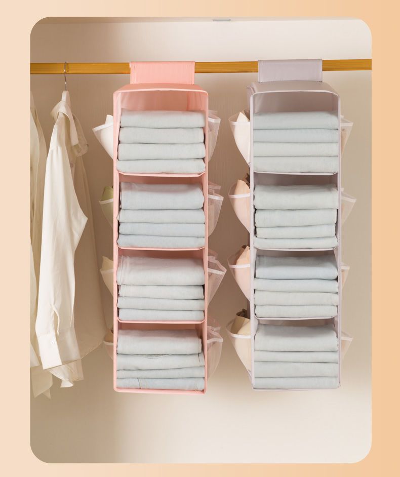 【 8692 People kolekcija 】 Daudzfunkcionāls abpusējs trīsdimensiju skapis Apģērbi Apakšveļa Zeķes Mazgājama_voghion.com