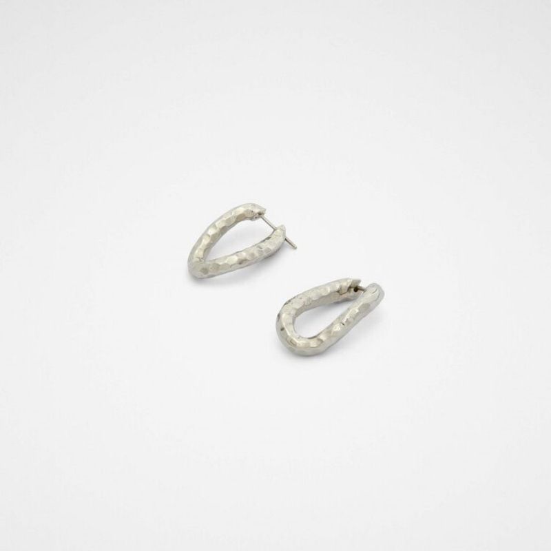 Boucles d'oreilles géométriques en U pour femme, en or et argent – Bijou minimaliste en laiton plaqué or 18 carats._voghion.com