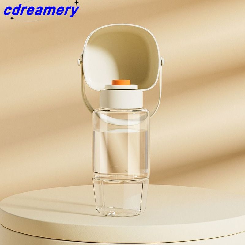 Gamelle d'eau portable pour chien, bouteille d'eau légère de qualité alimentaire avec distributeur de nourriture, fournitures pour animaux de compagnie, tasse d'eau pour chien et chiot_voghion.com