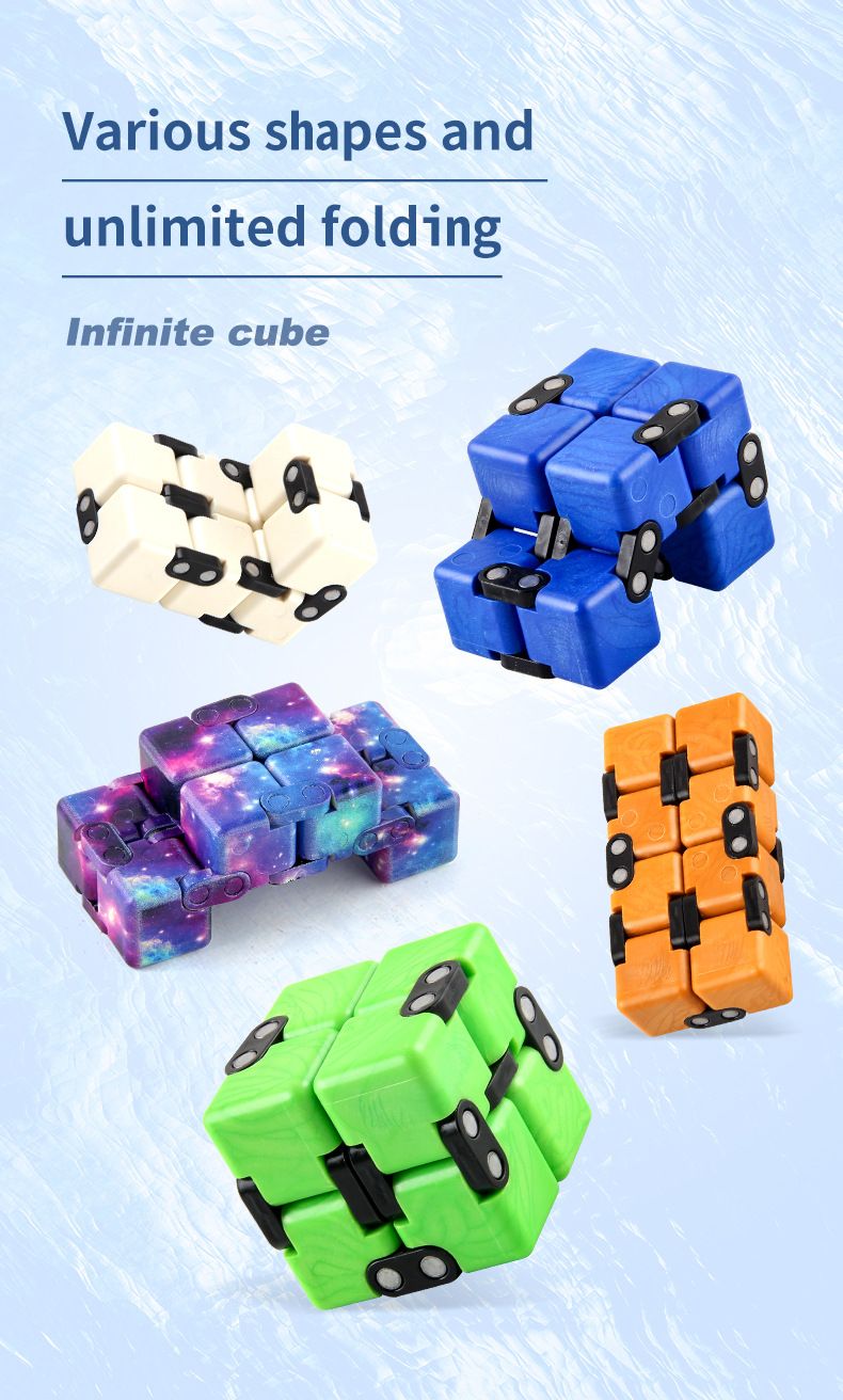Giocattoli antistress Cubo di decompressione di Halloween all'ingrosso Cubo infinito per bambini Regalo di Natale Giocattolo di decompressione_voghion.com