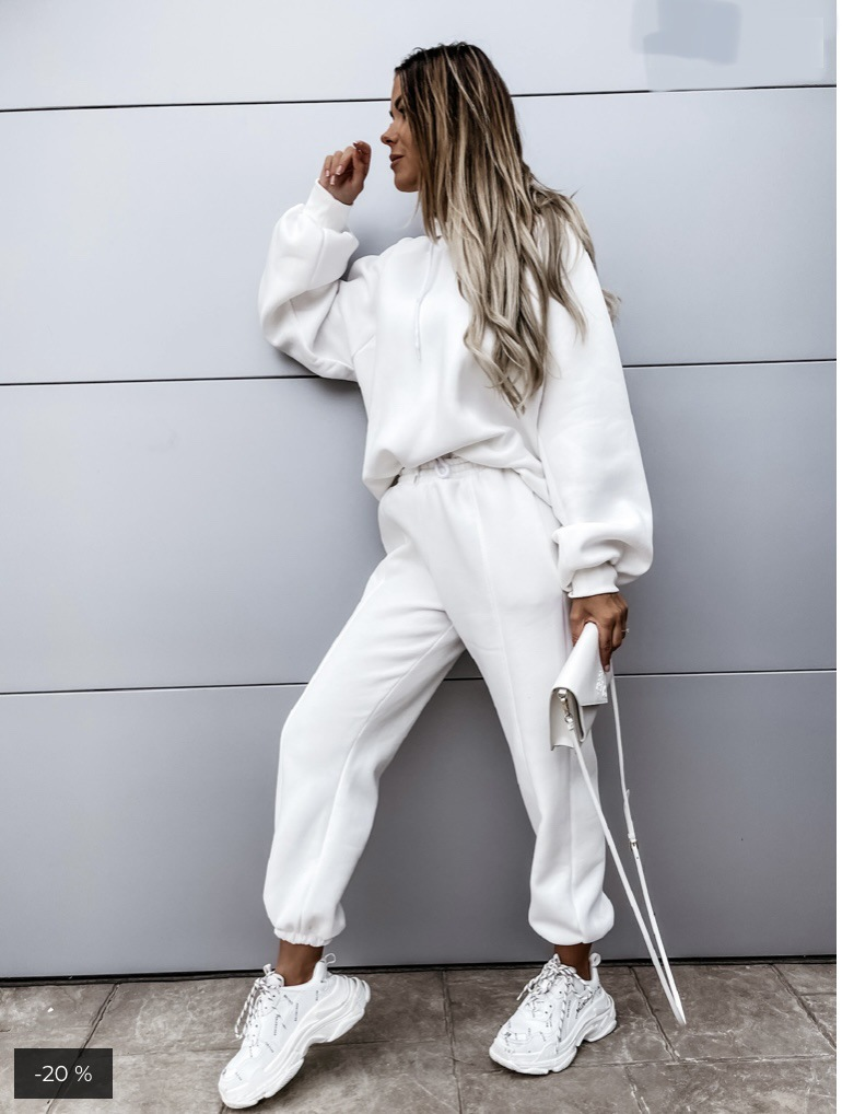 Damen Herbst und Winter Damen Sport und Freizeit Kapuzenpullover Set Zweiteiliges Set_voghion.com