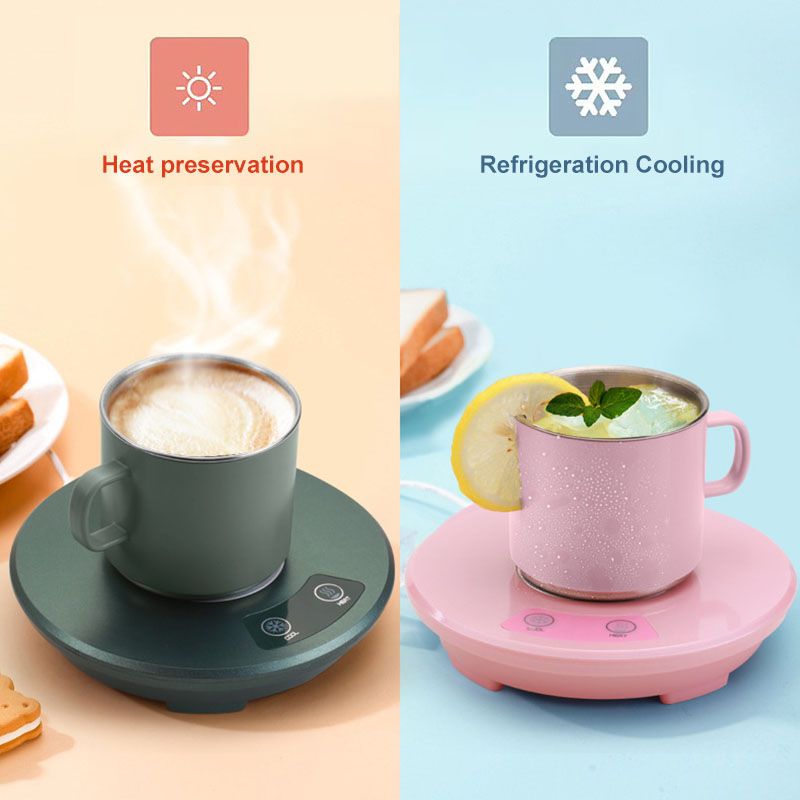 Set di sottobicchieri per tazze calde e fredde One-Key, sottobicchieri per tazze riscaldanti, tappetino ..._voghion.com