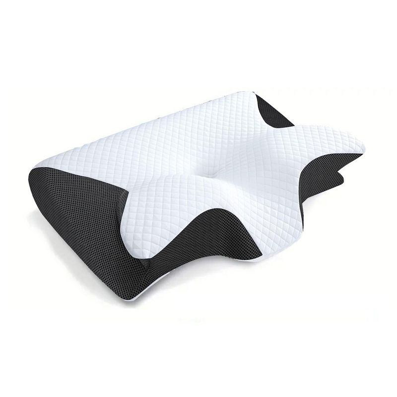 Hot-qualitymemoryfoamprotectionslowreboundpressurereductionbutterflypillowergonomichornprotectionneckpillow_voghion.com