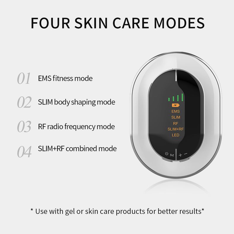 EMS y RF Máquina de adelgazamiento corporal de alta frecuencia Quemador de grasa Dispositivo de modelado delgado Terapia de luz LED Dispositivo de masaje para celulitis y pérdida de peso_voghion.com
