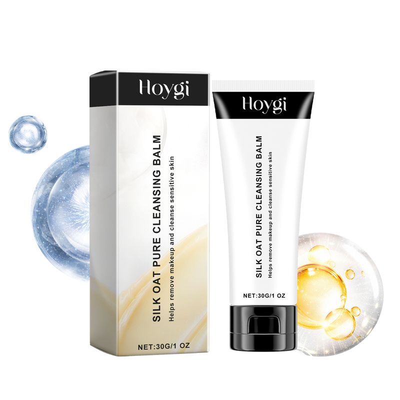 L'avena Hoygi pulisce delicatamente i pori, idrata la pelle, idrata, rinfresca e controlla il detergente viso sebo_voghion.com