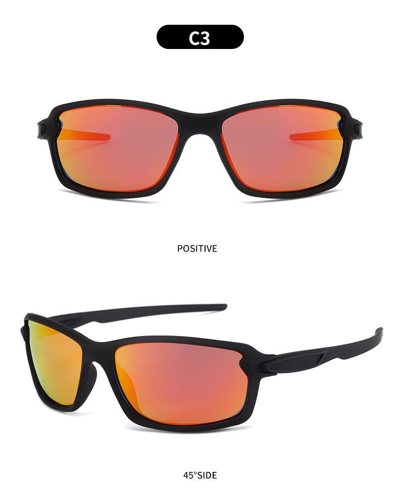 Occhiali da sole sportivi unisex - Antivento polarizzati per attività all'aperto e guida_voghion.com