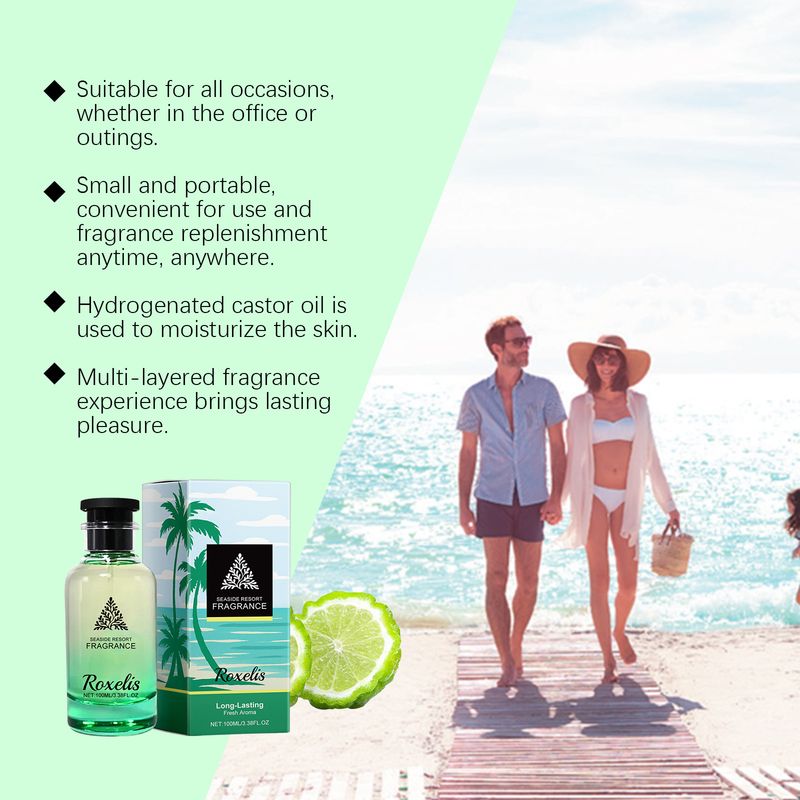 Beach Vacation Fragrance Natural Light Long-lasting Layered Charm Daily Portable Perfume_voghion.com