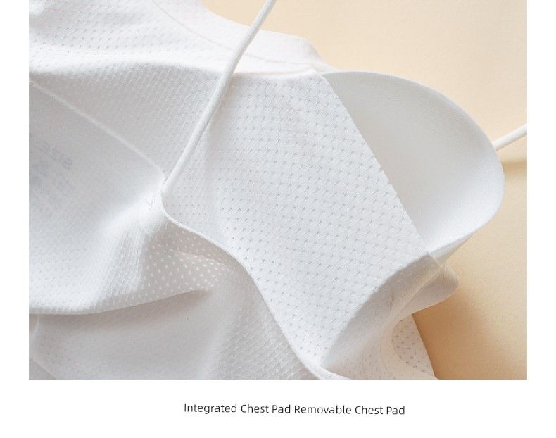 Reggiseno modellante in seta di ghiaccio, anti-malfunzionamento dell'armadio, con base avvolgente, top con camera d'aria, spalline imbottite, abbigliamento esterno_voghion.com