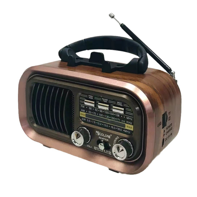Hot selling BT628 charging portable multifunctional full band card insertion radio Bluetooth speaker_voghion.com