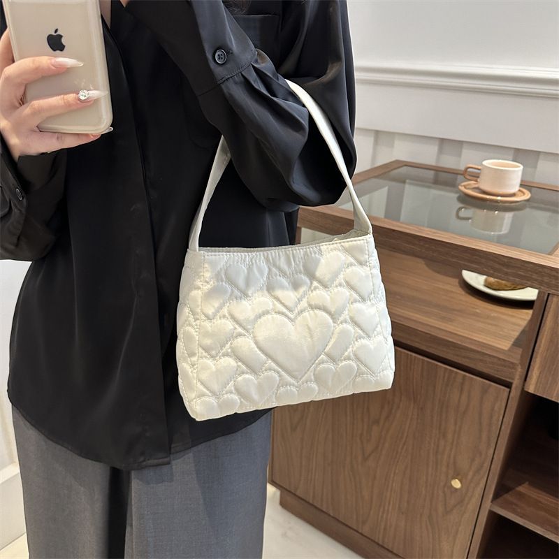 Borsa a secchiello da spalla, da ascella, alla moda, casual, di grande capacità, 2024, primavera, personalità, alla moda_voghion.com
