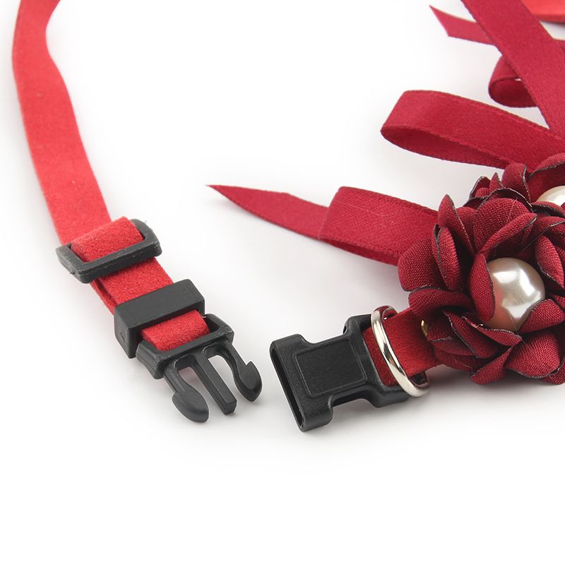 Floral Collar For Dogs Piang Gouer XS/S/M/L_voghion.com