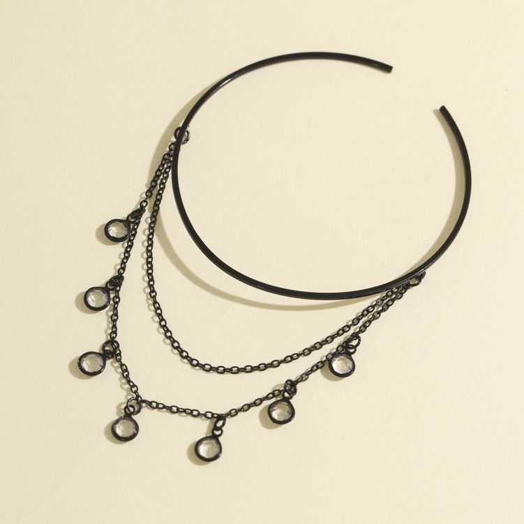 jewelry Sweet Cool Gothic Cross Butterfly Chain Multi Layer Open Arm Bracelet Leg Chain_voghion.com