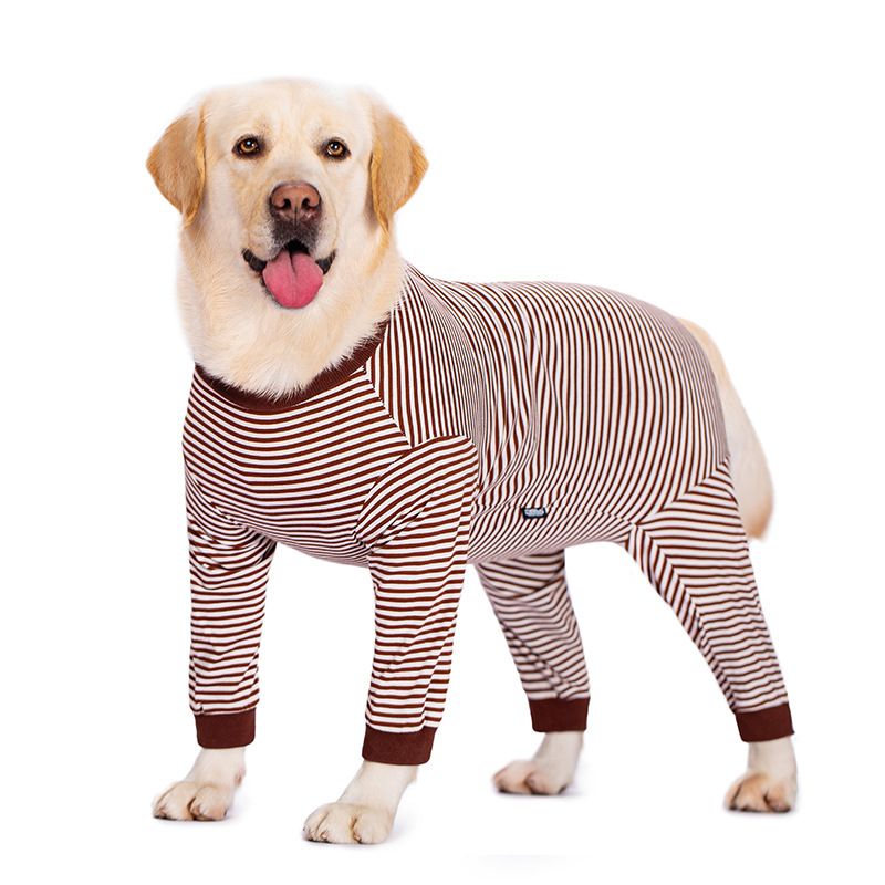 Abbigliamento Sottile Stile Quattro Stagioni Golden Retriever Grasso Medio Grande Cane Anti-Perdita di Pelo Maschio Femmina Indossabile A Quattro Zampe_voghion.com