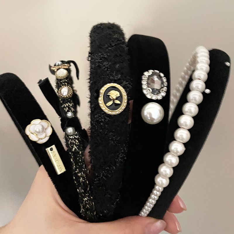 stile Fascia per capelli Camelia per donna autunno e inverno leggero lusso alta qualità alla moda accessori per capelli alla moda tutto-fiammifero fidanzata_voghion.com