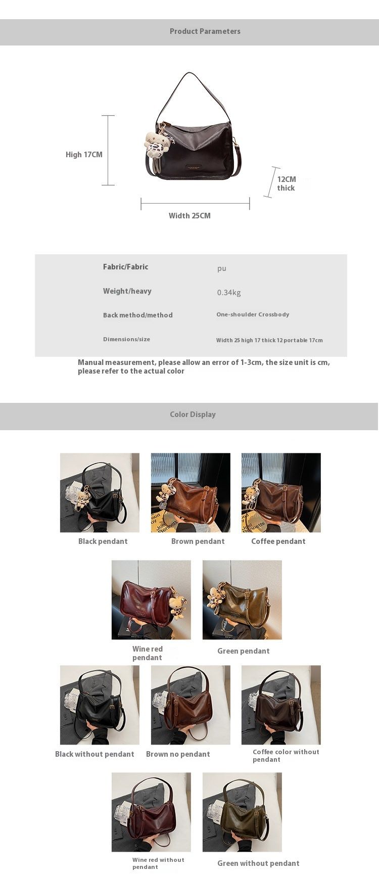 Niche high-end crossbody pro ženy 2024 nová stylová všestranná polštářová denní dojíždění malá čtvercová kabelka_voghion.com