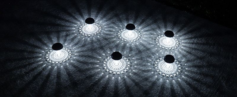 Lumini solare super luminoase, impermeabile, pachet de 10, de la amurg la zori, până la 12 ore, lumini solare pentru alei exterioare, cu pornire/oprire automată, lumini LED pentru peisaj_voghion.com