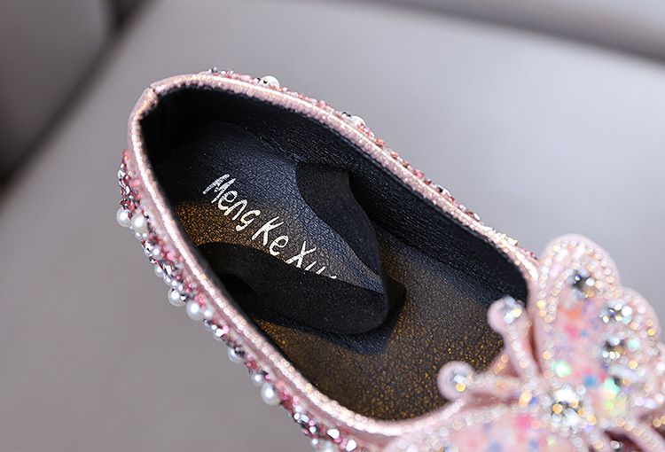 Neue Stil Damen Baby Mädchen Mädchen Prinzessin Diamant Einzelnen Schuhe Leder Schuhe Dance Performance Schuhe_voghion.com