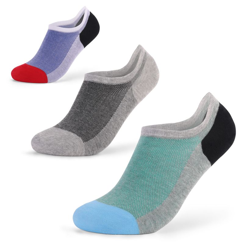 2025d Men's Cotton Spring Summer Four Seasons Thin Extra Large Plus Size Invisible Boat Socks_voghion.com