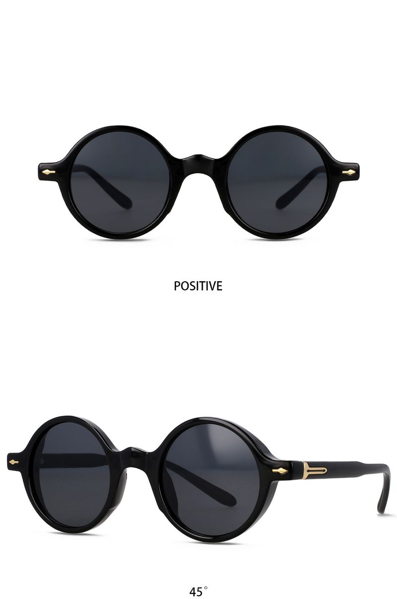 56679 Women Brand Design Retro Sunglasses Fashion Gradient Color Small Size Round Outdoors Sunshade Mirror Uv400_voghion.com