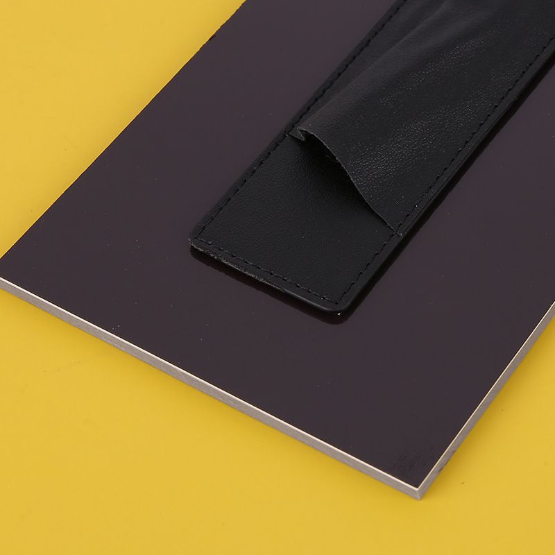 Factory supply soft magnetic notepad English cute office student notepad with pen holder to map can be customized_voghion.com