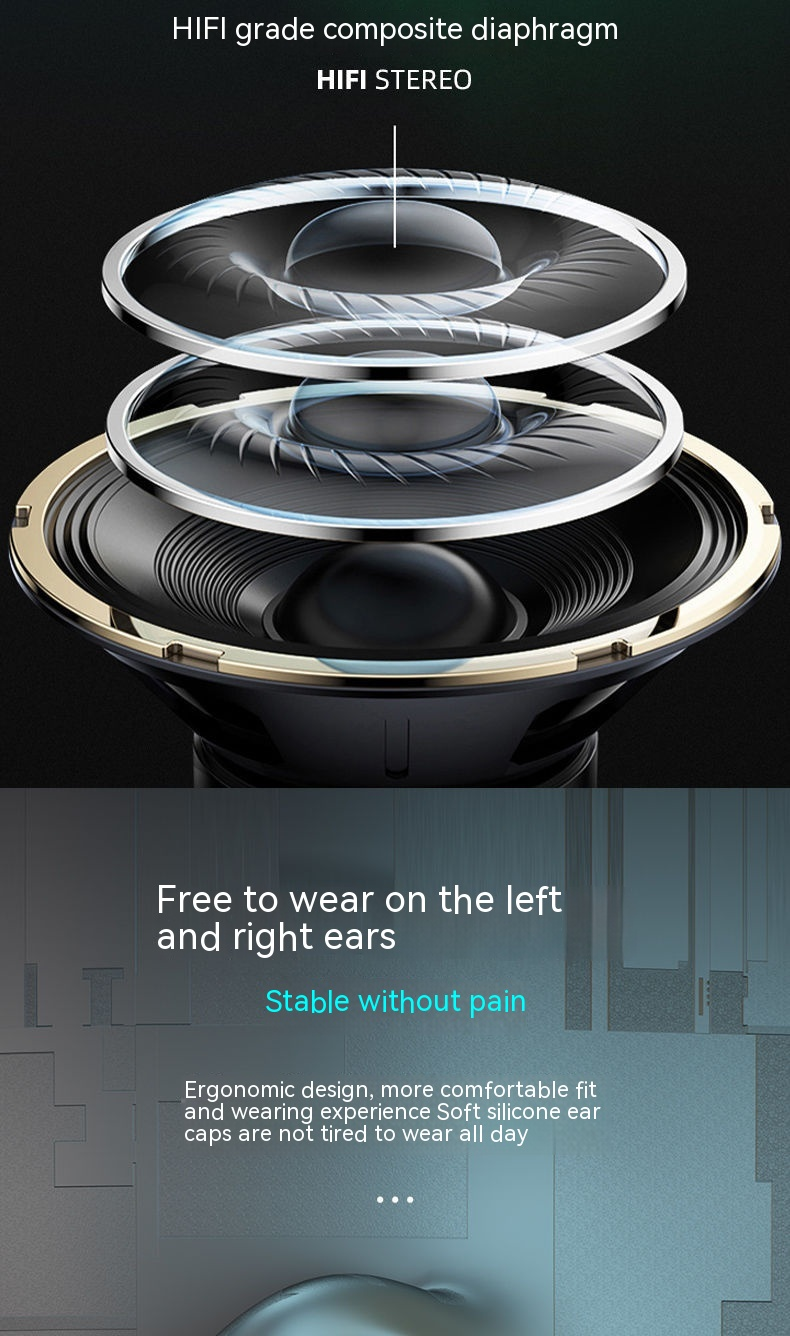 Nuovo auricolare M14 mini Bluetooth per auto con riduzione del rumore a orecchio singolo, standby ultra lungo_voghion.com
