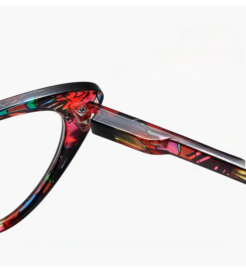 Kaiya jaunas anti-zilas apdrukas lasīšanas brilles jaunas modes tendences sieviešu vecie gaišie spoguļu rāmji ražotāji lasīšanas brilles vairumtirdzniecība_voghion.com