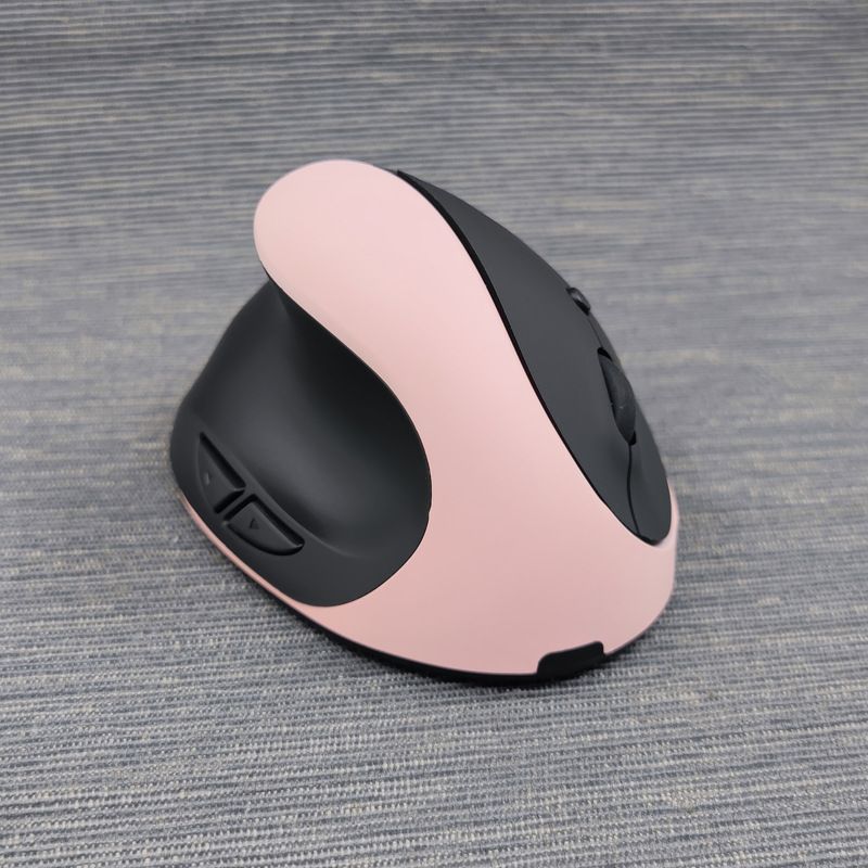 Ratón inalámbrico vertical para zurdos, ideal para el hogar y para niñas pequeñas._voghion.com