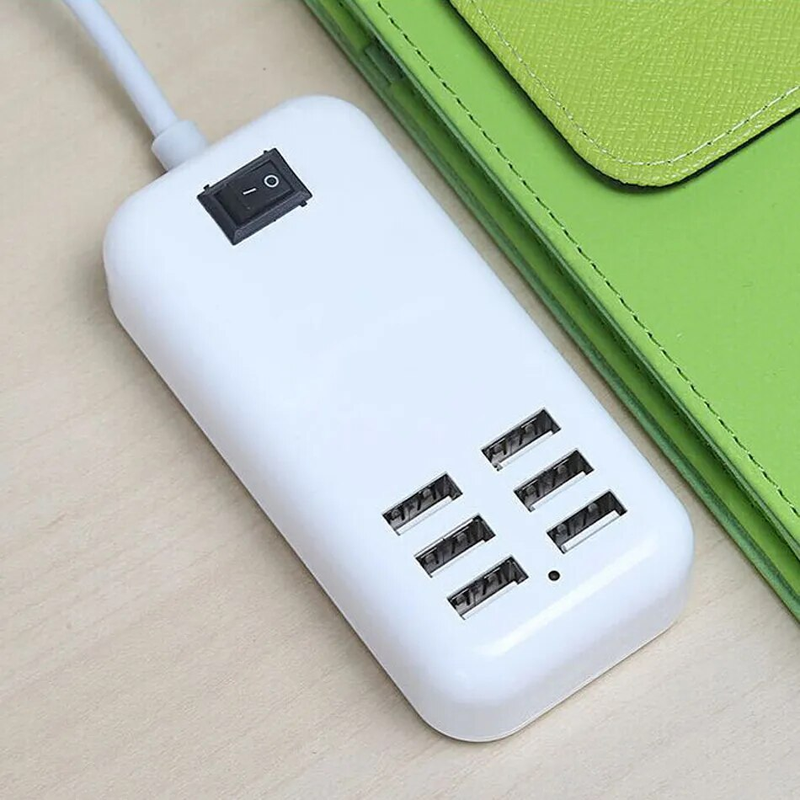 EU/US 4A/3A Plug Wall Dock Fast Charging Extension Power Adapter for iPhone 12 11 X Huawei Phone Tablet USB Charger HUB_voghion.com