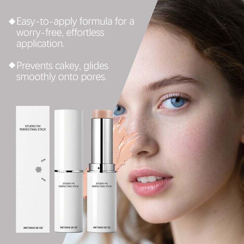 Skin Pink Aufhellender Concealer, nicht klumpend, leicht, natürliche Passform, feuchtigkeitsspendender Make-up-Stift für den täglichen Gebrauch_voghion.com
