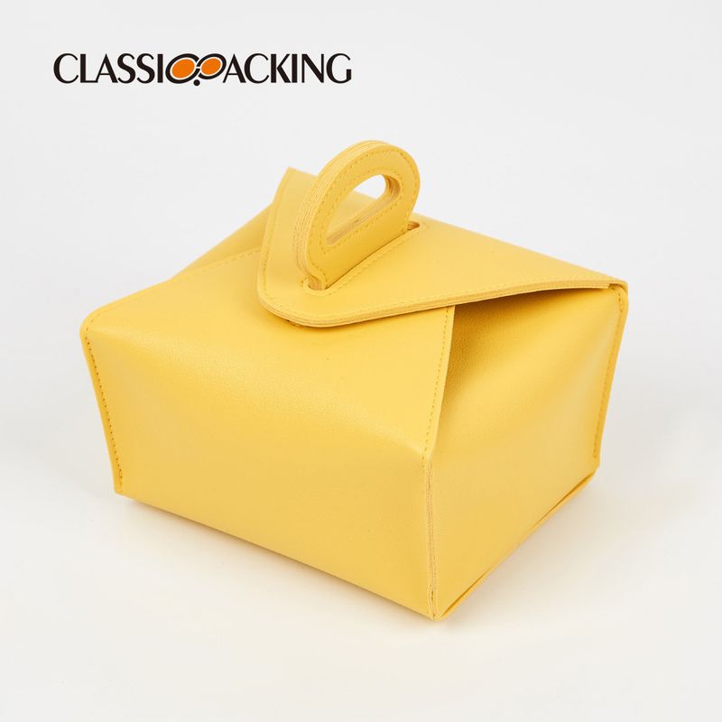Neue faltbare Kosmetikaufbewahrung, einfarbig, PVC, wasserdicht, tragbar, quadratisch, Make-up-Tasche_voghion.com
