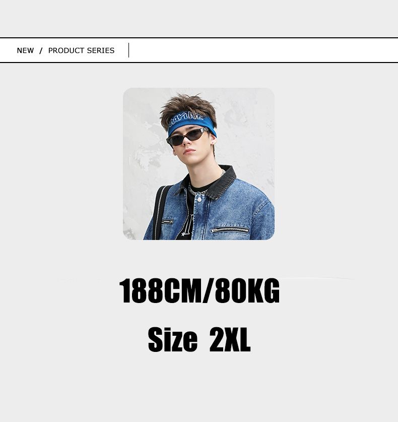 Herren Jeansjacke Vintage Jeansjacken Revers Langarm Mantel Mode Hip-Hop Herrenbekleidung Reißverschlusstaschen Dunkelblaue Jeansjacke_voghion.com
