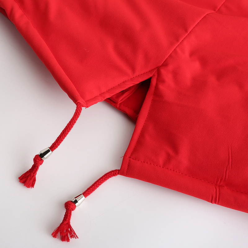 Women's parka cotton coat long hooded winter warm plus velvet coat plus cotton clothing_voghion.com