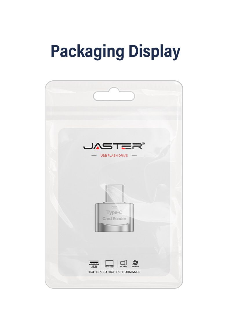 New 6-in-1 Multi-Function Card Reader - TF/SD/U Disk/Type-C OTG High-Speed Memory Card Adapter For Universal Expansion_voghion.com