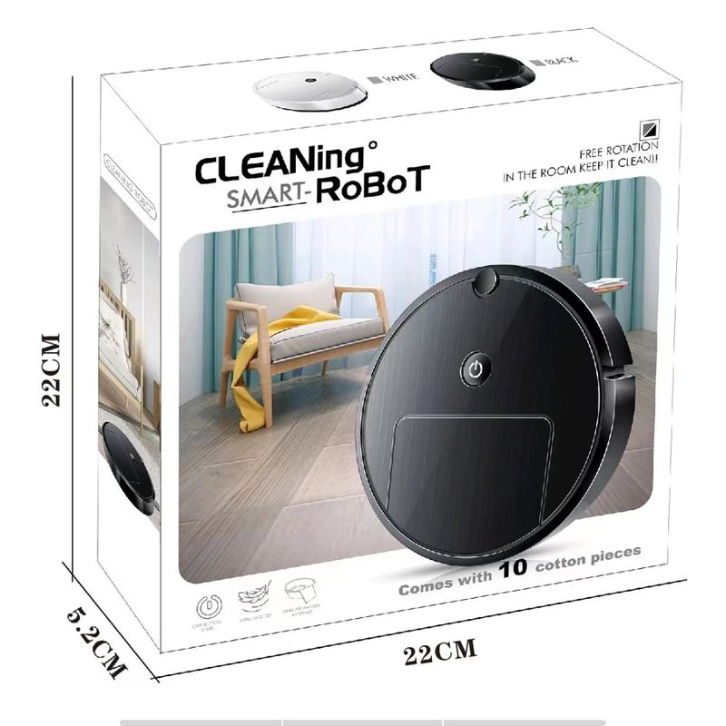 Nuovo modello di robot aspirapolvere con ricarica USB, pulizia automatica, macchina per mocio singolo pigro, regalo per eventi domestici_voghion.com