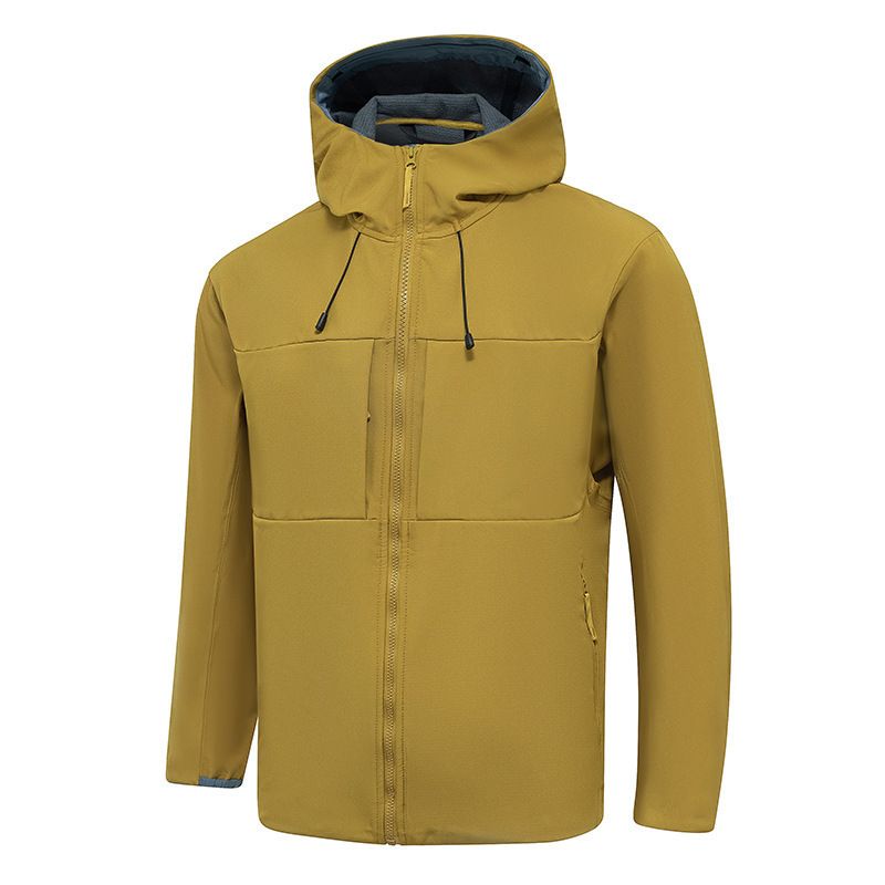 Same Style Soft Shell Laminated With Fleece Lining, Thickened For Autumn Winter, Functional Outdoor Cold-Proof Clothing,_voghion.com