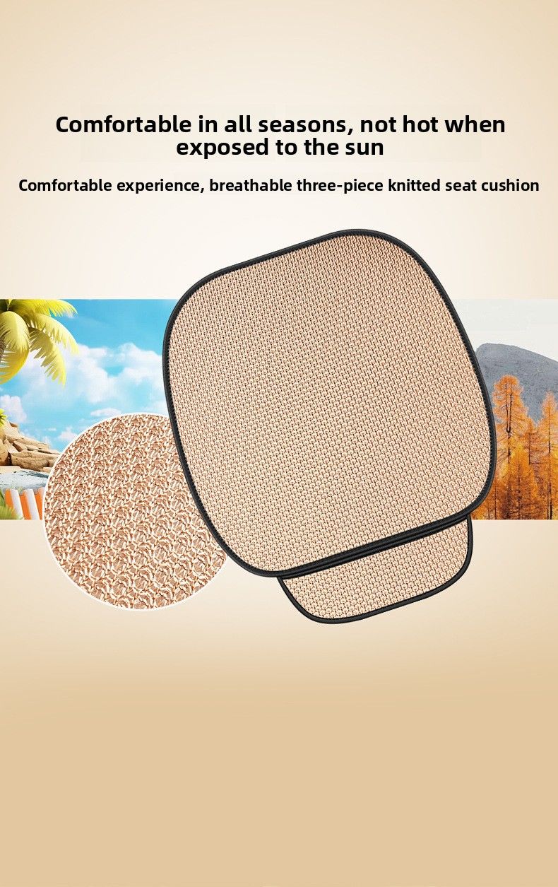 Universal Vier Jahreszeiten Auto Ice Silk Atmungsaktive Sitzbezüge Für Auto Coole Sitze Abdeckung Schutz Auto Zubehör_voghion.com