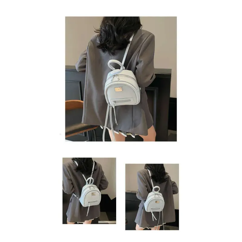Niche Design Summer Versatile Cute Girl Mini High-End Lightweight Small Backpack_voghion.com