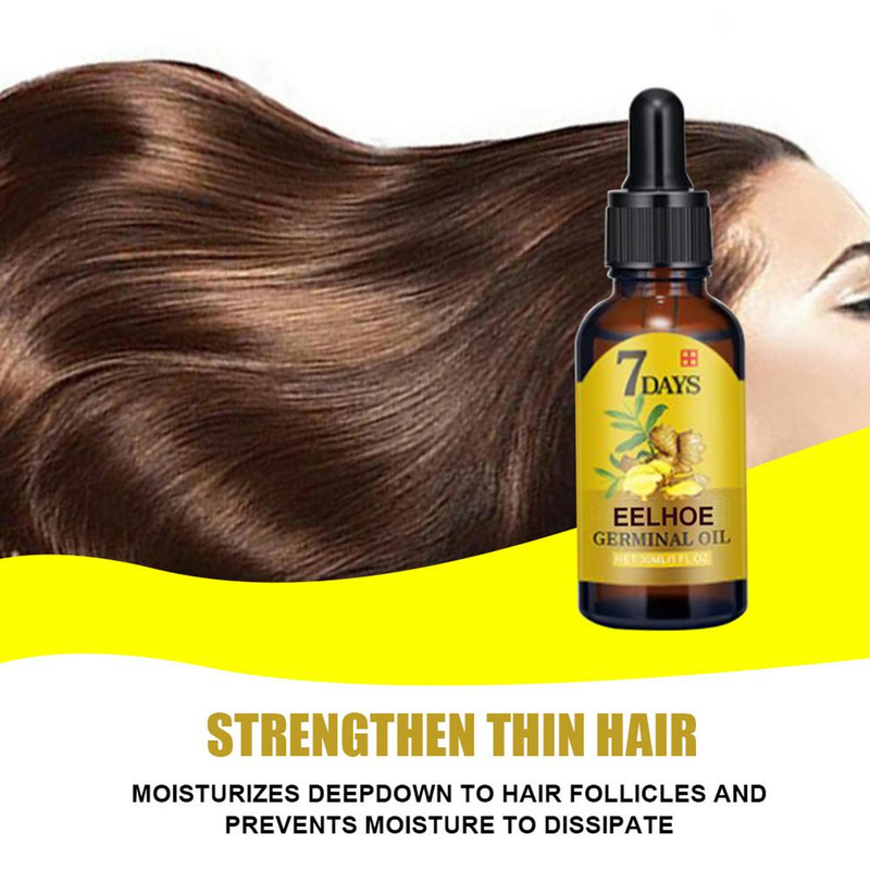 Growth Serum Oil 10/20/40Ml Tät regenerering Ginger Hårvård Reparation Vätska Essential Anti Loss_voghion.com