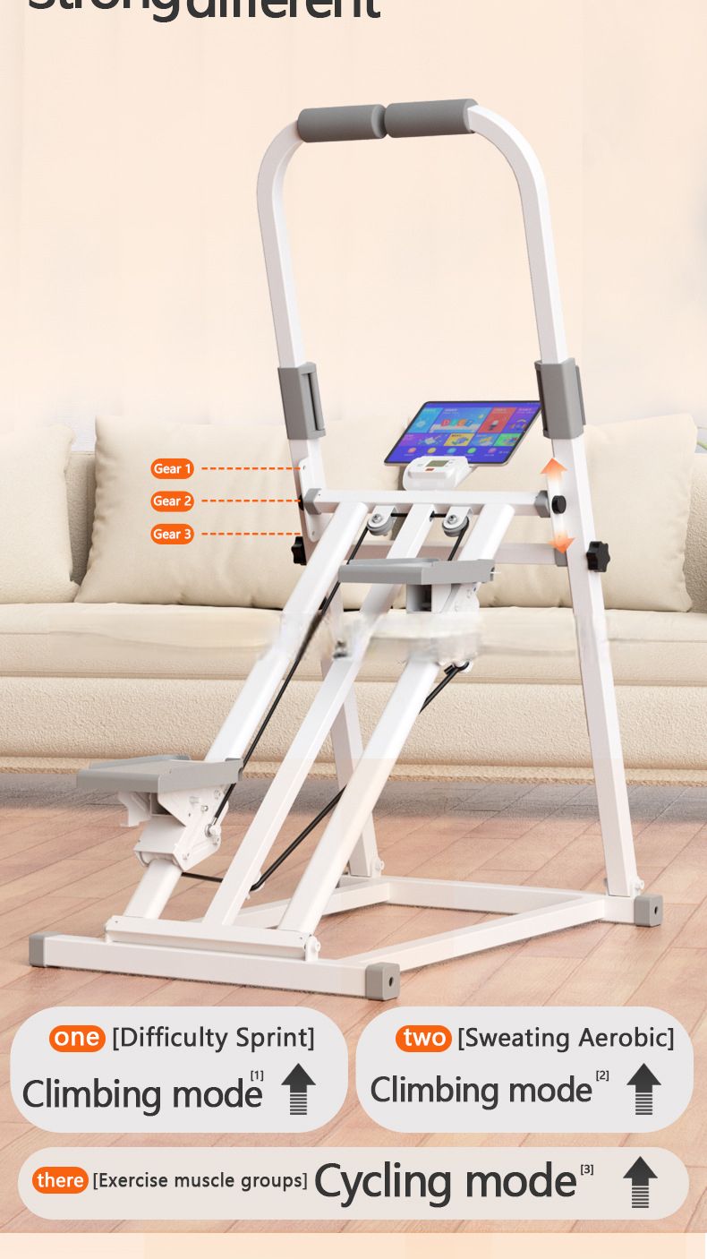 Monte-escalier multifonctionnel, équipement de fitness à domicile, stepper en place_voghion.com